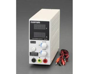 カスタム 直流安定化電源 AC100V→0-30V/5.0A 1個 EA812-14