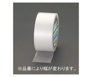エスコ 養生テープ(クリアー) 100mm x25m 1巻 EA944ML-75