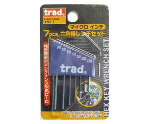 三共コーポレーション 7PCマイクロヘクスレンチセト TMI-7 1個