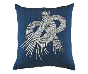 綿 座布団IT 結び181 青 550×510 セット 1個