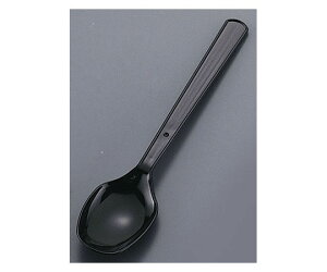 【おまとめお得な2個セット】アサヒ 使い捨てスプーン #160(500本入) 黒 袋入 1ケース(500本入)