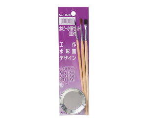 インダストリーコーワ ホビー小筆セット 工作・絵画用 11688 1セット