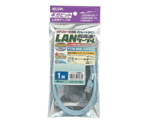 ELPA CAT6LAN 1m LAN-1010(BL) 1��
