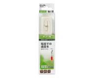 ELPA 受話器用録音アダプター TEA-041 1個