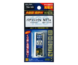 ELPA eʒ[dr 2.4V 900mAh TSA-123 1