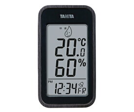 タニタ デジタル温湿度計 ブラック TT-572 1個