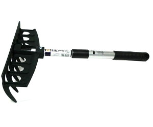 CLUB.J(アークランドサカモト) アルミ柄ミニ軽量伸縮レーキ 8本爪 714104 1本