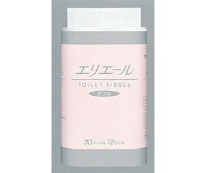 【おまとめお得な2個セット】エリエール(大王製紙) エリエール トイレットティシュー ダブル30m12R 823060 1ケース(12ロール×6パック入)