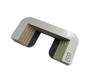 ティーエフサービス エコストッパー125 2個入 白 ES-125W 1セット(2個入)