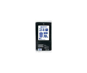 スマートバリュー ゴミ袋 LDD 黒 70L 200枚 N210J-70P 1箱(10枚×20パック入)