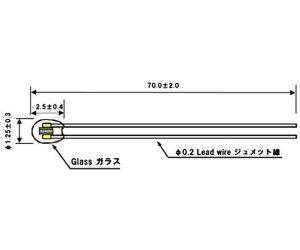 SEMITEC NTT[~X^iϔMAxKX~T[~X^j 104NT-4-R025H42G 1