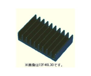 LSIクーラ Fシリーズ アルミ押出タイプ フィンタイプヒートシンク 12F151L100CA 1個