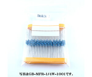 GB �����疌��R�@1/4W1.1k���@�i100�{���j GB-MFR-1/4W-1101*100 1��(100�{��)