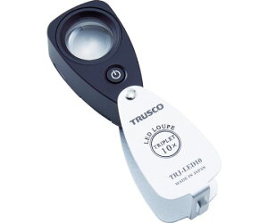 トラスコ中山 LEDライト付10倍ルーペ TRJ-LED10 1個