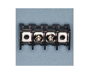 サトーパーツ 貫通型端子台 プリント基板用 250V-10A セムスネジ 2極 ML-40-S1BXS-2P 1個