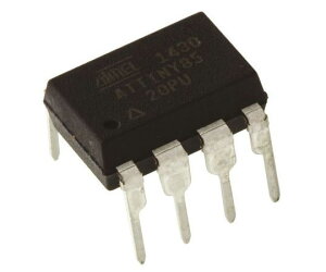 Microchip Technology@}CR@8rbg@RISC@AVR@20MHz@8@kB@tbV@8-Pin@PDIP ATTINY85-20PU 1(5)