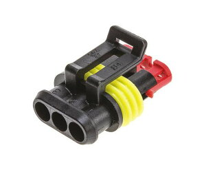 TE@Connectivity RlN^nEWO@IX@3Ɂ@1@6mm@AMP@Superseal@1.5V[Y 282087-1 1(5)