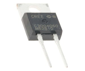 Wolfspeed �V���b�g�L�[�o���A�_�C�I�[�h�@4A�@600V�@2-Pin�@TO-220 C3D04060A 1�� �yCP�z �|�X�g����