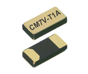 Micro�@Crystal �}�C�N���N���X�^���@�����U���q�@32.768kHz�@�\�ʎ����@2-pin�@SMD�@��{�g CM7V-T1A 32.768kHz 9pF +/-20ppm TA QC 1��(5��)