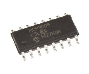 Microchip 10rbg@ADRo[^@SPI@16s@SOIC MCP3008-I/SL 1(2)