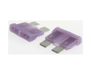 Littelfuse 自動車用ブレードヒューズ 定格電流 3A 紫 32V dc 0287003.PXCN 1袋(10個入)