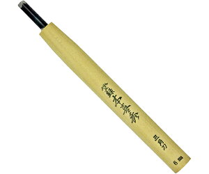 目黒彫刻刀製作所 鋼付 彫刻刀 三角刀 6.0mm 1個