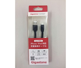 Gigastone iPHONE・iPAD用対応充電専用ケーブル　ブラック GJC-92SBK 1個