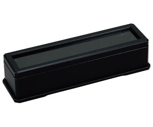 ABS コンパクト箸箱 黒乾漆 1949900 1個