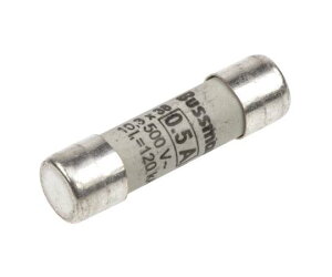 Cooper@Bussmann Z~bNǃq[Y@500mA@10@x@38mm@500V@ac C10G0-5 1(10)