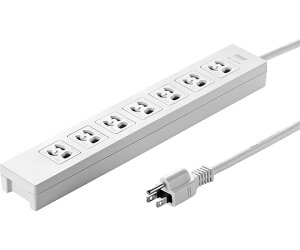サンワサプライ 電源タップ 1本 TAP-F37-5