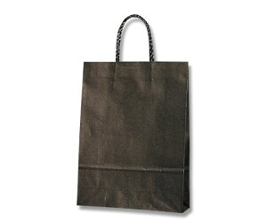 HEIKO 手提げ紙袋 スムースバッグ S-100 黒無地 25枚 1パック(25枚入) 003155601