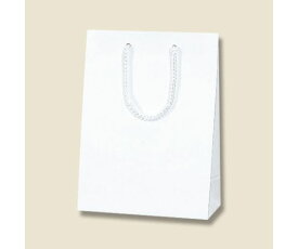 HEIKO 手提げ紙袋　Kバッグ　T-4　白エンボス　10枚 1パック(10枚入) 006144210
