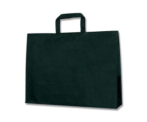 HEIKO 手提げ不織布袋 Fバッグ L 黒 10枚 1パック(10枚入) 008739101