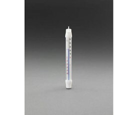 エスコ 冷蔵庫用温度計　210×20mm 1個 EA728GJ-11