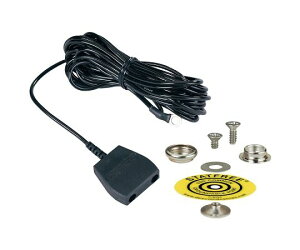 DESCO �R�[�h�Z�b�g�@���p�ڒn�@10mm�@�W���[�q�@1MEG��R�t�� 1�Z�b�g 14213