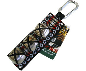 中林製作所 熊よけ鈴 3連 1個 AY-23