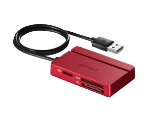 BUFFALO USB2.0@}`J[h[_[/C^[@X^_[hf@bh 1 BSCR100U2RD