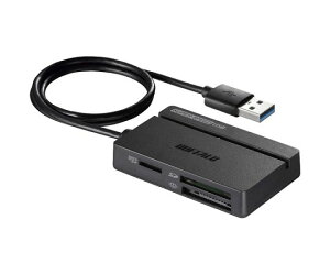 BUFFALO USB3.0@}`J[h[_[@X^_[h@ubN 1 BSCR100U3BK