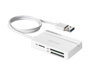 BUFFALO USB3.0@}`J[h[_[@X^_[h@zCg 1 BSCR100U3WH