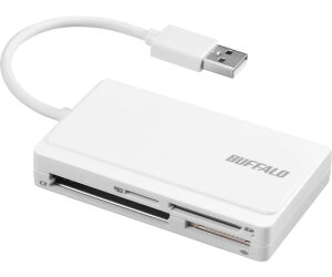 BUFFALO USB2.0@}`J[h[_[@P[u[f@zCg 1 BSCR300U2WH