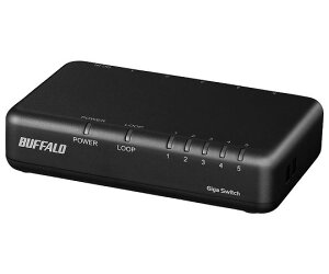 BUFFALO Giga@5|[g@XCb`Onu@dOt@vX`bN➑́@}Olbgt@ubN 1 LSW6-GT-5EP/BK