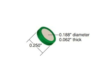 IDEX PEEK�t���b�g�@0.188×0.062×0.250(10pk) 1�Z�b�g(10��) A-706X