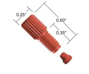 IDEX VACUTIGHT�@�t�B�b�e�B���O�@W/P-840�@Short�@Headless�@Nuts(10pk) 1�Z�b�g(10��) P-844X