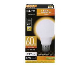 ELPA LED電球A形　広配光 1個 LDA7L-G-G5104