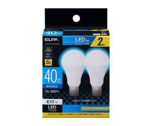 ELPA LED�d���@�~�j�N���v�g���` 1�Z�b�g(2��) LDA4D-G-E17-G4103-2P