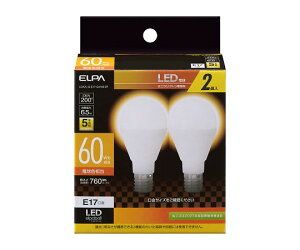 ELPA LED�d���@�~�j�N���v�g���` 1�Z�b�g(2��) LDA7L-G-E17-G4106-2P