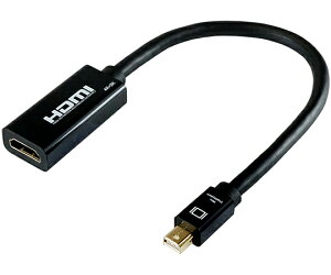 z[bN Mini@DisplayPortHDMIϊA_v^@10cm@Mini@DisplayPortIX-HDMIX 1 MDPHDF01-178BK