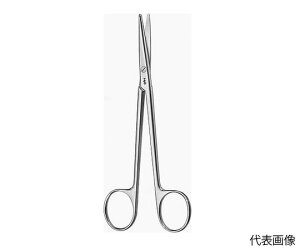 ビー・ブラウンエースクラップ 切開剪刀 メッツェンバウム 直 全長145mm 1個 BC601R