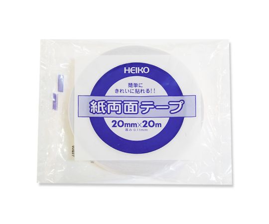 HEIKO 紙両面テープ　20×20　1巻 1巻 002068310