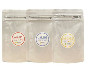 �����v�ʊ퐻�쏊 pH�W���t3�_�Z�b�g�i35mL�j�@pH4.01/6.86/10.01�@�e1�� 1�Z�b�g